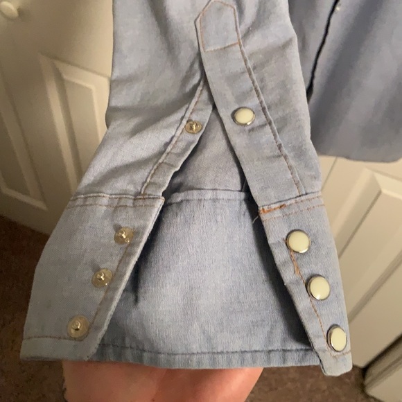 Vintage Wrangler Western Shirt Pearl snaps - Picture 6 of 6